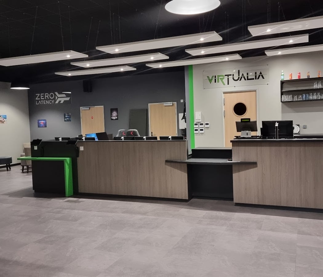 L'espace Zero Latency VR à VIRTUALIA 2